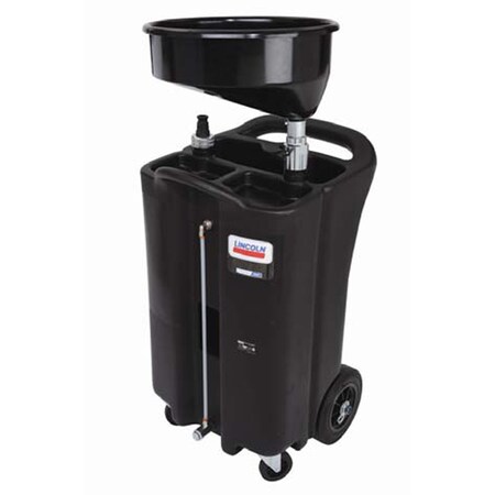 Lincoln Industrial Black Polyethylene Used Fluid Drain, 26-Gallon 3626